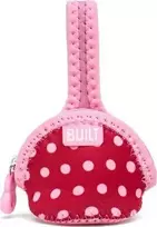 BUILT Paci Finder vieno čiulptuko laikiklis (Kūdikių rožinė Mini Dots)