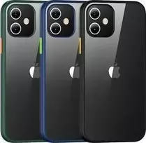 Usams SAMS US-BH626 DĖKLAS PC+TPU IPHONE 12 MINI DARK Žalias