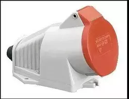 Polam Nakło lizdas 16A 3P+N+Z IP44 izoliuotas fiksuotas 220/380V 2622-126