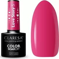 Activeshop Hibridinis nagų lakas Claresa Love Story 5, 5 g