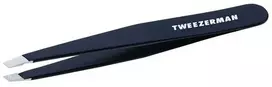 Tweezerman "Slant Midnight Sky" pincetas juodas