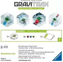 Ravensburger GraviTrax prailginimo rinkinys Gauß Gun