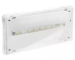 AWEX avarinis šviestuvas EXIT IP65 3W 1h vienos paskirties baltas ETE/3W/ESE/X/WH