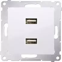 Kontak Simon MAITINIMO LIZDAS DC2USB.01/11-SIMON54 Premium USB 5 V DC / 2.1 A
