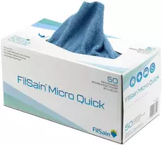 Mopptex Mikropluošto šluostės FilSain® Micro Quick, 30x30cm (50vnt. dėžutėje)