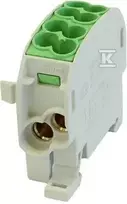Simet Paskirstymo blokas - atšaka Al/Cu SCB 25 (80110) SIMBLOCK žalia 81501005