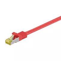 „Goobay“ jungiamasis laidas S/FTP, Cat7, 2m, raudonas (91607)