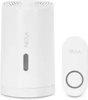 Nexa MLR-1922 belaidis baterijomis valdomas durų skambutis su skambinimo mygtuku
