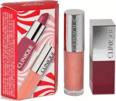 Clinique Clinique rinkinys (Lipstick Pop Lip Spalva + Pop Splash)
