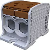 Simet Al / CU siūlo jungtis STB 185-2 (87820) SIMBLOCK Brown 81202015