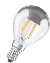 LED lempa Osram Filam, MIRROR, P45, 4W, E14, 2700K, 350lm