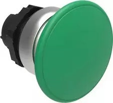 Lovato Electric Žalios grybų mygtukas su grįžimu (LPCB6143)