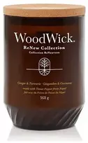 Woodwick Aromatinė žvakė (Medium Ginger & Turmeric), 368g