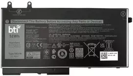 BTI LATITUDE 5420 RUGGED - BATTERY 11.4V 51WH 3 CELLS