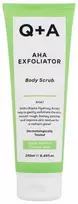 Q+A AHA Exfoliator Body Scrub Kūno šveitiklis su AHA rūgštimi, 250 ml
