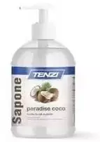 Tenzi Skystas muilas rankoms ir kūnui subtilaus kokoso aromato Sapone Paradise Coco, 500 ml