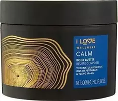 I Love Wellness Calm Vegan Hydrating Ylang Ylang & Lavender Body Butter, 300 ml