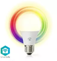 Nedis SmartLife visos spalvos LED lemputė | WiFi | E27 | 806lm | 9 W | RGB / nuo šiltos iki šaltos baltos spalvos