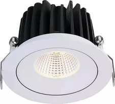 Lubinis šviestuvas FULL Dimeriuojamas Įleidžiamas LED šviestuvas NOBLE R1038, 15W, 3000K, 50°, garantija 10 metų