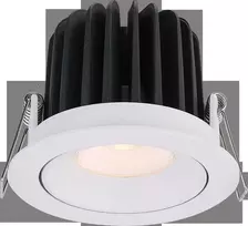 Lubinis šviestuvas FULL Dimeriuojamas Įleidžiamas LED šviestuvas NOBLE R1232, 15W, 3000K, 60°, garantija 10 metų