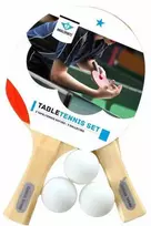 Engelhart Stalo teniso rinkinys Angel Sports, 2 raketės, 3 kamuoliukai