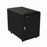 StarTech 15U SERVER RACK CABINET/INCLUDES CASTERS LEVELING FEET