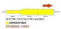 Niimbot RXL12.5*109-65 Gelton termo etiketės