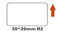 Niimbot R30*20-320 Baltos termo etiketės