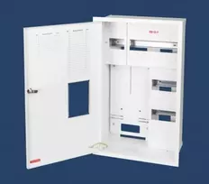 Karwasz RW-25-P Z Įleidžiama skaitiklio spintelė, 1 metro, 3 fazės, 25 moduliai IP30 RW-25-P Z