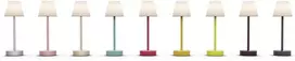 NewGarden New Garden Lola Slim 30 Baterija Table Lamp Baltas