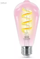 Lemputė Wiz Philips Smart WiFi Filament Clear ST64 RGB | E27 | 6,3 W