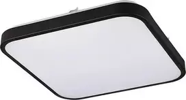 Lubinis šviestuvas Lubų žibintas Nowodvorski Agnes Square 8138 LED 16W 4000K lubų lempa juoda kambarys