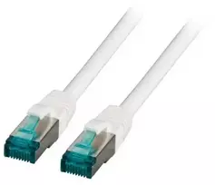 Efb Elektronik EFB RJ45 Patch kabelis S/FTP, Cat.6A, LSZH, 7,5 m, baltas