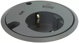 Formingfunction Formavimo funkcija „Powerdot 16“ | 1 F tipo lizdas, 1 USB-C prievadas, 1 USB-A įkroviklis (12 W), 2 laido žiedai | Juoda