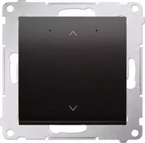 Kontakt-Simon Simon 54 GO Mygtukų valdiklis roletų valdymui išmaniuoju telefonu WiFi 2x5A 230V (modulis) antracitas DEZ1W.01/48