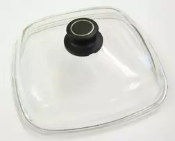 Kvadratinis, stiklinis dangtis AMT Gastroguss, 28 x 28 cm AMT E28Z1L2
