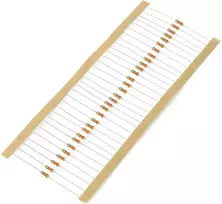 JustPi THT CF anglies rezistorius 1/4W 3.3kΩ - 30 vnt