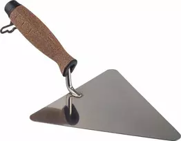 AW-Tools AWTOOLS TINKUOTOJO KELNĖ TRIKAMPĖ NERŪDIJANČIO PLIENO 180mm SU KORKINE RANKENA 1205K