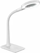 Stalinis LED šviestuvas TRIO LUPO, 5W 3500K 550lm su padidinimo stiklu baltas 35x13,5x30cm