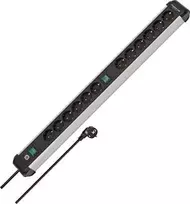Brennenstuhl Premium-Alu-Line maitinimo juostelė 12 krypčių 3 m H05VV-F 3G1.5