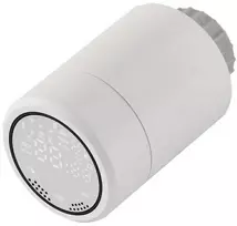 Išmanusis ZigBee TUYA termostatas radiatoriui su indikacija, valdomas programėle, 2 x AA, EMOS