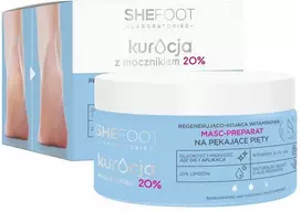 SHEFOOT Karbamido gydymas Kulnų tepalas