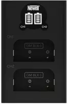 Newell DL-USB-C dviejų kanalų įkroviklis BLX-1 akumuliatoriams, skirtas Olympus