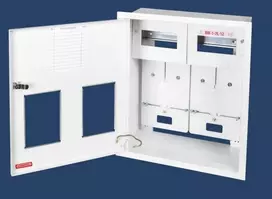 Karwasz 2 skaitikliai, 1 fazė, įleidžiama skaitiklio spintelė, 12 IP30 modulių (RW-1-2L-12 Z/O)