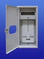 Sabaj System RL 12 Z Įleidžiama skaitiklio spintelė, 1 metro, 3 fazių, 12 modulių IP31 RL 12 Z 2-082