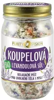 Purity Vision Lavender Bio Vonios Druska Vonios Druska Unisex, 400g