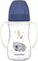 CANPOL BABIES Anti-colic buteliukas 240 ml EasyStart Sleepy Koala, 35/237_blu