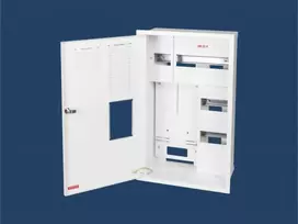 Karwasz Įleidžiama skaitiklio spintelė, 1 metro, 3 fazių, 25 moduliai, sandari IP30 115 mm RW-25P Z/E