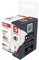 Lemputė LED GU10, 230V, 4,8W, 400lm, 2700K - 6500K, RGB, išmanioji Wi-Fi, valdoma programėle, TUYA / Smart Life, EMOS