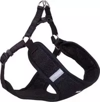 Nobby Nobby tinklinis šviesą atspindintis diržas XS juodas 33-41cm